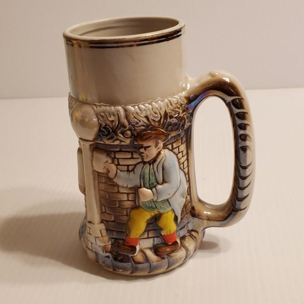 Rare Vintage 1976 Festa De Chopp Ceramic beer mug stein
